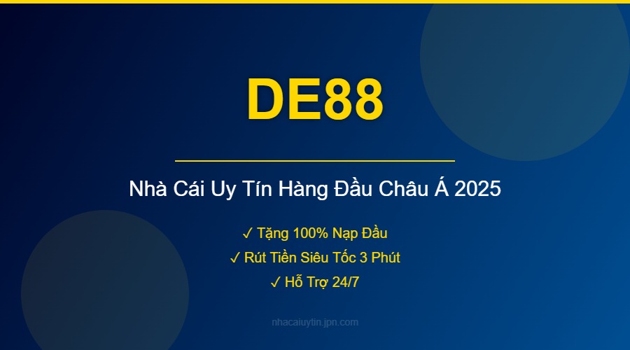 DE88 - Nhà Cái Uy Tín Hàng Đầu